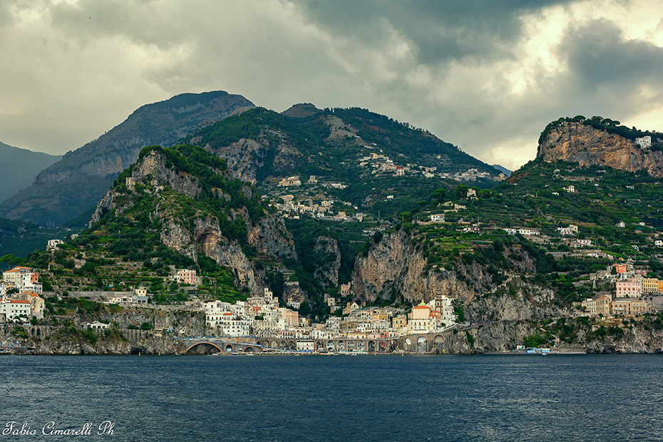 Atrani vista dal mare