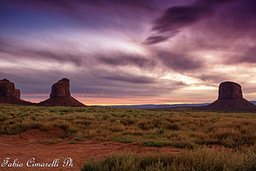 Monument Valley sunset